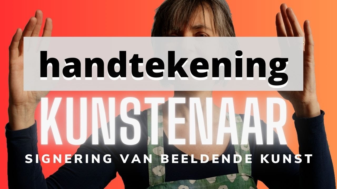 handtekening kunstenaar | signering beeldende kunst | waar en hoe