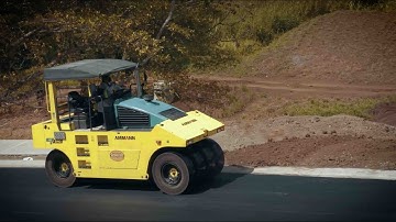 AP 240 Pneumatic Roller Costa Rica - Ammann Group (en)