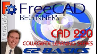 Celebrity E2 FreeCAD Basic 3D Solid Modeling Tutorial for Beginners | Revolve and Polar Pattern Wealth