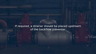 Installing a Zurn Wilkins 350AST Stainless Steel Double Check Valve Assembly