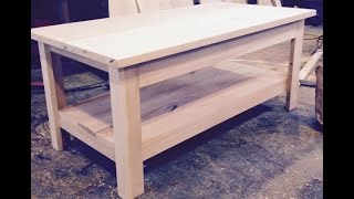 A great way to build elegant furniture using a very simple and easy joinery method that anyone can do with simple tools.