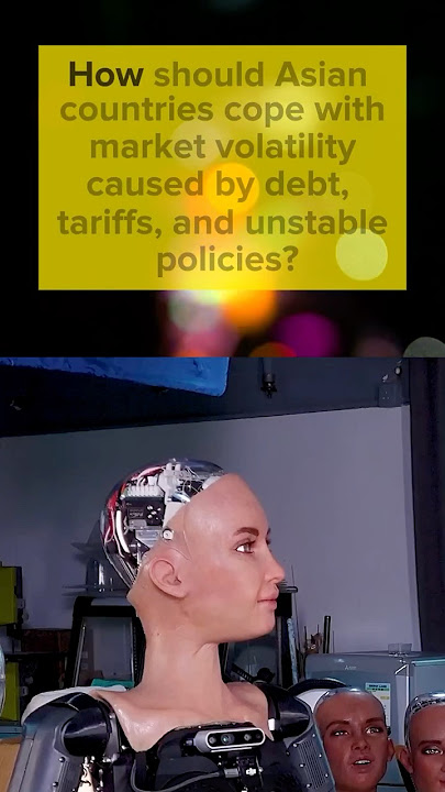Sophia Robot on Asia’s Market Volatility: Her AI Advice 💬📉