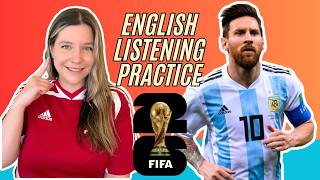 World Cup 2026 English Listening Test | Messi Football Match Commentary