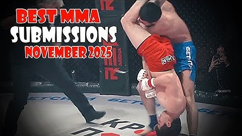 Best MMA Submissions of November 2025