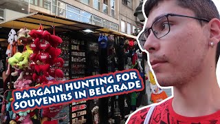 BELGRADE 🇷🇸 - The Bargain Hunt For SOUVENIRS And GIFTS - Summer Vlog 2021 #4