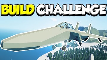 PLANE BUILD CHALLENGE UPDATE! - Stormworks Plane Crash - Stormworks Weapons DLC