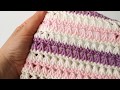 #026 Плетка с удължени тройни полупълнежи изплетени като един (Long Hdc3tog  Crochet Stitch)