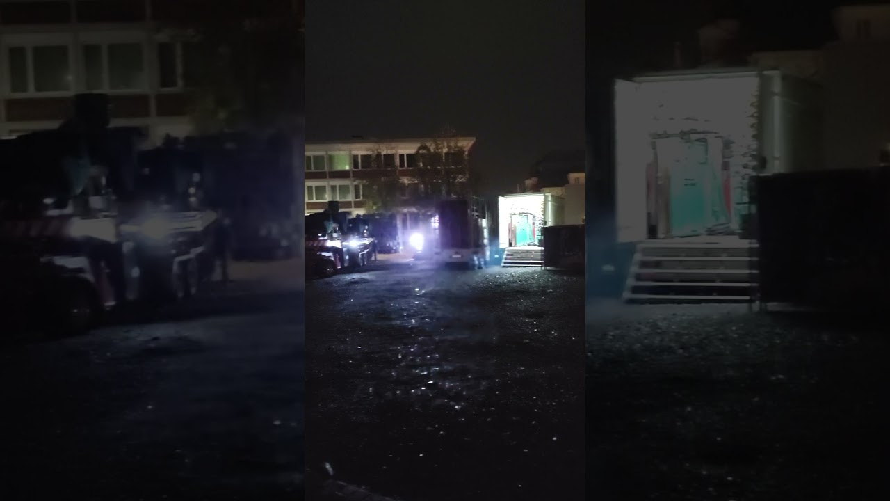 Break Dance No1 fertig abgebaut und verpackt um 00:33uhr part4 Bonner auf der Ahlener herbstKirmes25