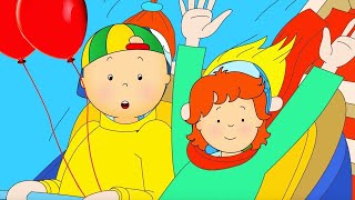 ★ Caillou at the Theme Park ★ Funny Animated Caillou | Cartoons for kids | Caillou