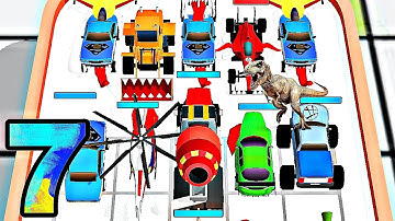 Car Monster Truck Merge Master - Walkthrough Part 7 Levels 132-160 - Android Gameplay