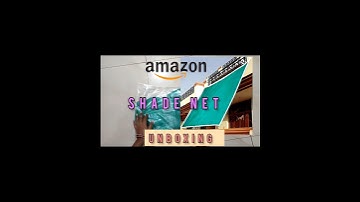 #unboxing#shade net#amazon#shorts