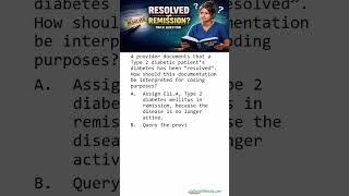 Diabetes Coding Trap Resolved vs Remission