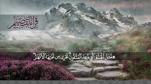 تلاوه خاشعة مما تيسر من سورة الرعد بصوت القارئ  عبد العزيز محمد التركي حفظه الله