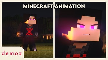 Minecraft animation Rig test - Eye Shine