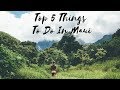 Top 5 Things To Do In Maui