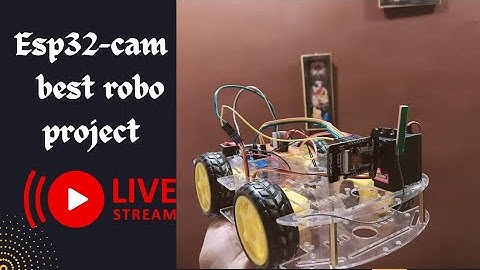 Build an ESP32-CAM Robot Car #electronic #project #creative