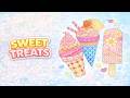 Coloring With Me | Sweet Ice Cream Cones | No Talking ASMR (15 Min)