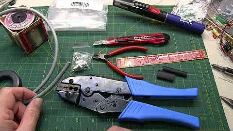 #377: How to install a crimp-on BNC connector to RG-8X coax cable