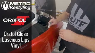 Rolls Royce Bentley Wrapped In Orafol Gloss Luscious Lips Vinyl Wrap