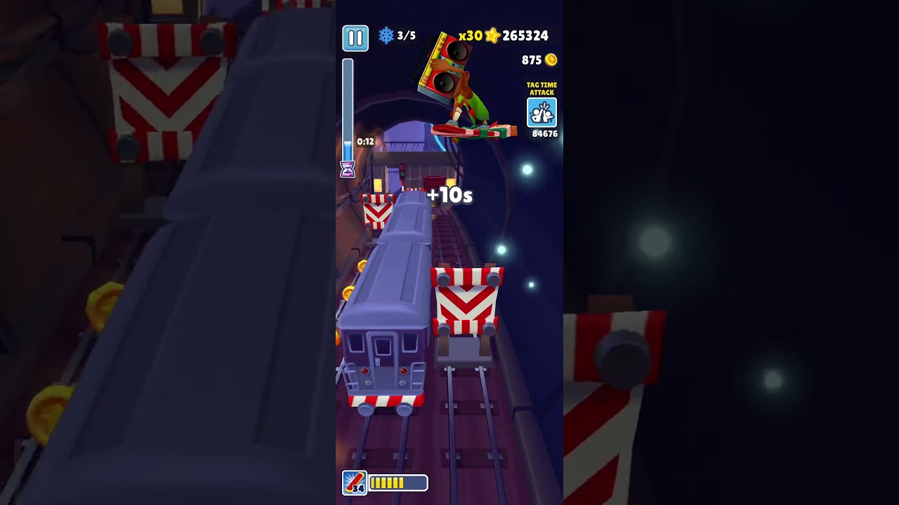 Tag Time Attack The run was painful Subway Surfers
