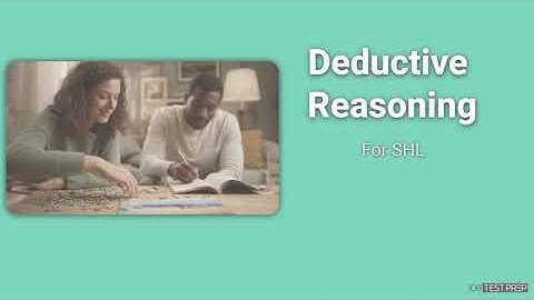 SHL Deductive Reasoning