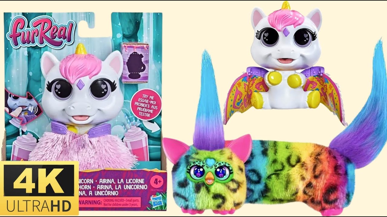 UNBOXING FUR REAL CUTIES TOYS | HASBRO TOY | FURBY FURBLETS | ASMR