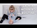 Routine mattutina con un bebè