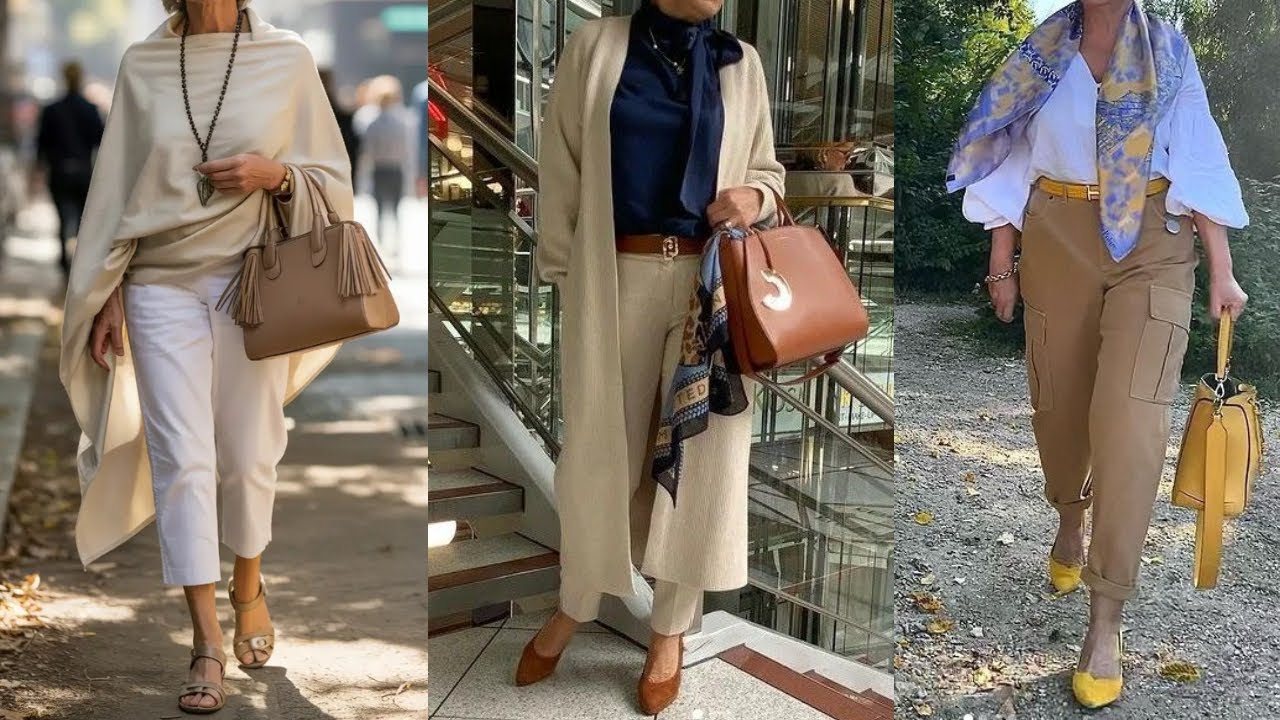 ATUENDOS que FAVORECEN a Mujeres Maduras/ Estilo Actual y Elegante
