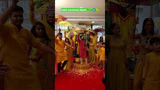 haldi ceremony shorts||groom haldi 🎉💕#shortvideo #haldi #haldiceremony #groom #viral #shadi #wedding