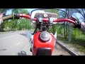 Honda CRM250 // БАЛАНС НА ЗАДНЕМ от 1го лица // ОБЗОР