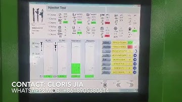 New system !!!  CR718 common rail test bench CR injector testing