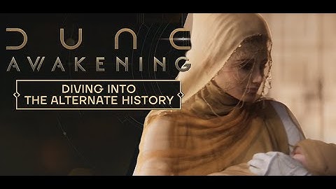 DUNE Awakening Open World Survival MMO set on Arrakis