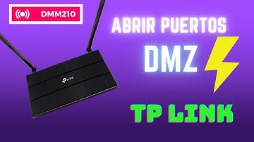 ✅🔴Abrir puertos y DMZ router TP LINK  XC220-G3v🔴✅