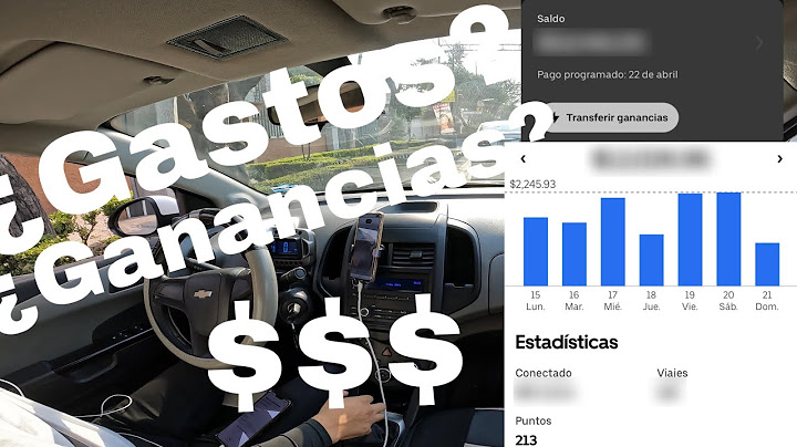 Una semana de Uber ¿Cuánto Gane? ¿Gastos? ¿Horas? ¿Renta? ¿Conviene?