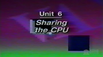 VAX Unit 6 - Sharing the CPU (1988 VHS)