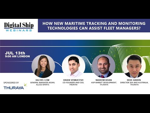 How new maritime tracking and monitoring technologies can assist fleet managers?