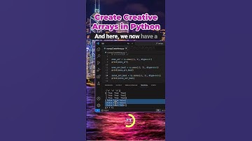 Creating Arrays in Python using Numpy Shortcuts
