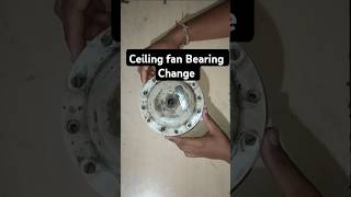 How to change ceiling fan bearing/orient mini  ceiling fan repair #short #short video