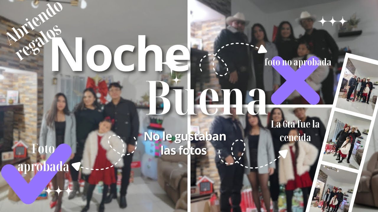 Así celebramos noche buena‼️ la 6ta fue la vencida 📸 muchos regalos 🎁 