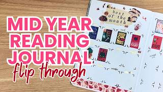 mid year reading journal flip through | 10+ readathons & challenges to join! 📚
