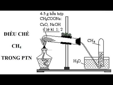 Video Điều chế và thu khí metan CH4 trong phòng thí nghiệm - youtube