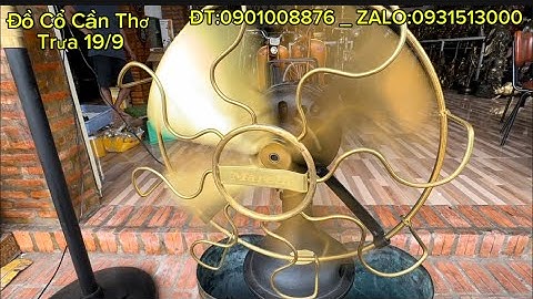 Quạt đồng xưa _ tượng đồng xưa _ Đồ xưa cũ _ Đồ đồng xưa #đồcổcầnthơ #dogothuhuyen #đồcổ 