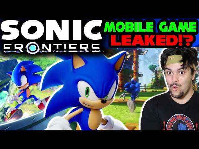 Brand new Sonic mobile leak suggests it's a alternative telling of frontiers  : r/SonicFrontiers