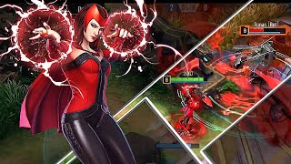 SCARLET WITCH SKILL GUIDE AND EXPLAIN | HOW TO USE SCARLET WITCH