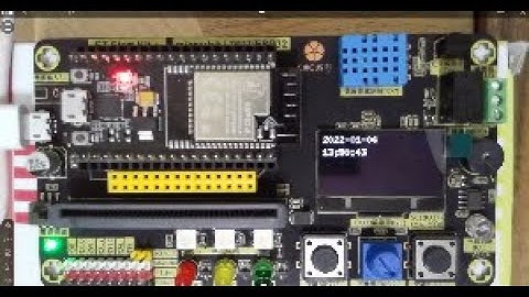 使用EZ Start kit+與BlocklyDuino自學ESP32-數位時鐘顯示