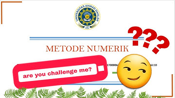 Sistem Persamaan Linier: Strategi Pivoting (Part 1)