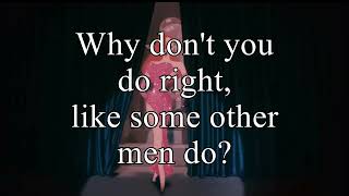 Jessica Rabbit - Why Don't You Do Right (Instrumental Karaoke)