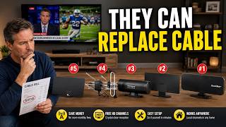 Full Stop Paying for Local Cable in 2026, Buy These 5 TV Antennas on Amazon. Guide