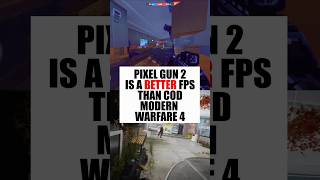 Pixel Gun 2 is BETTER than CoD Modern Warfare 4 😂 #pixelgun2 #indiegames #gamingnews
