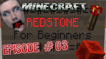 REDSTONE FOR BEGINNERS - Lesson 03: Droppers n